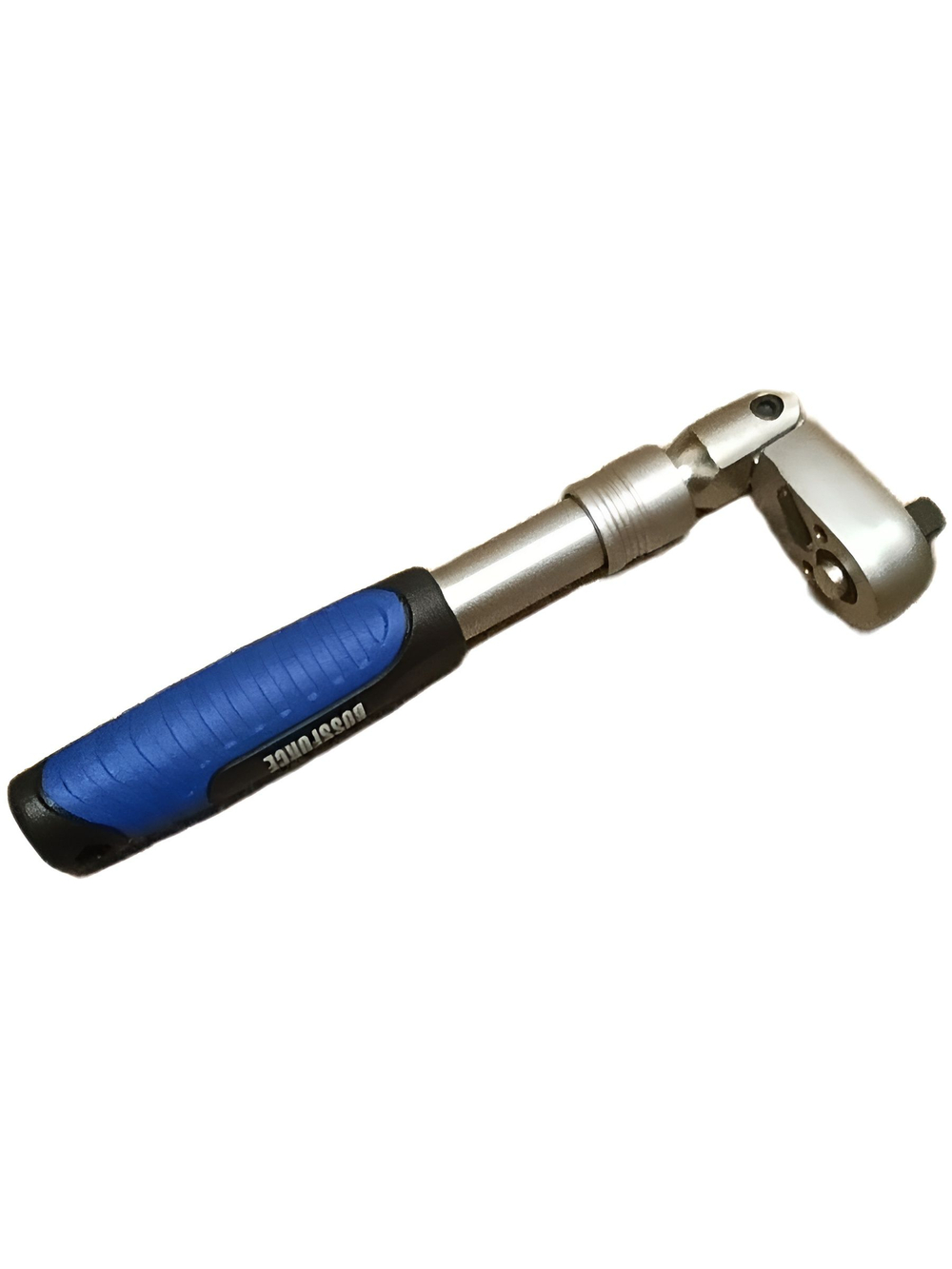 Трещотка телескопическая шарнирная 1/4" 195-255 мм