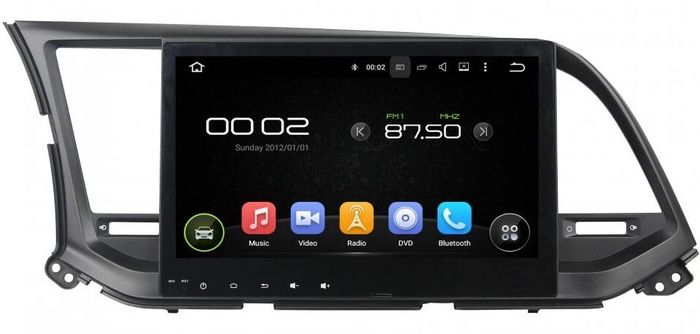 Магнитола для Hyundai Elantra 2016-2018 - Kuberg KD-1088-P6 на Android 10