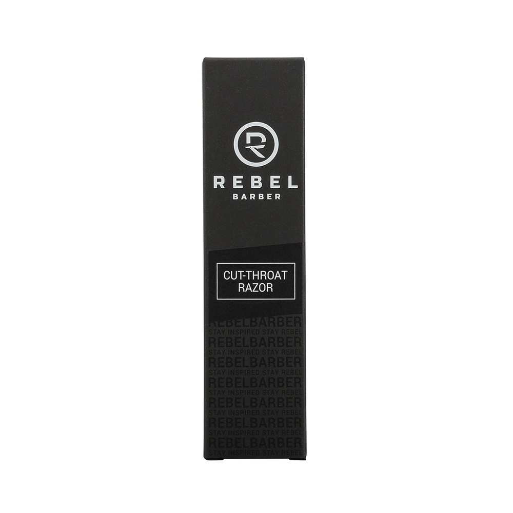 Бритва шавет со сменными лезвиями Rebel Barber Professional Shavette Matt