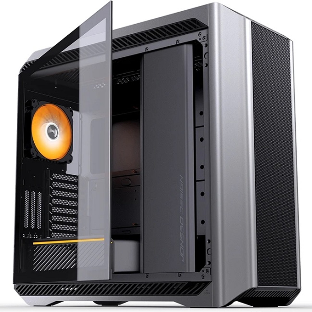 Корпус Full-Tower JONSBO D500 TG ARGB, без Б.П, серебристый (D500 Silver)