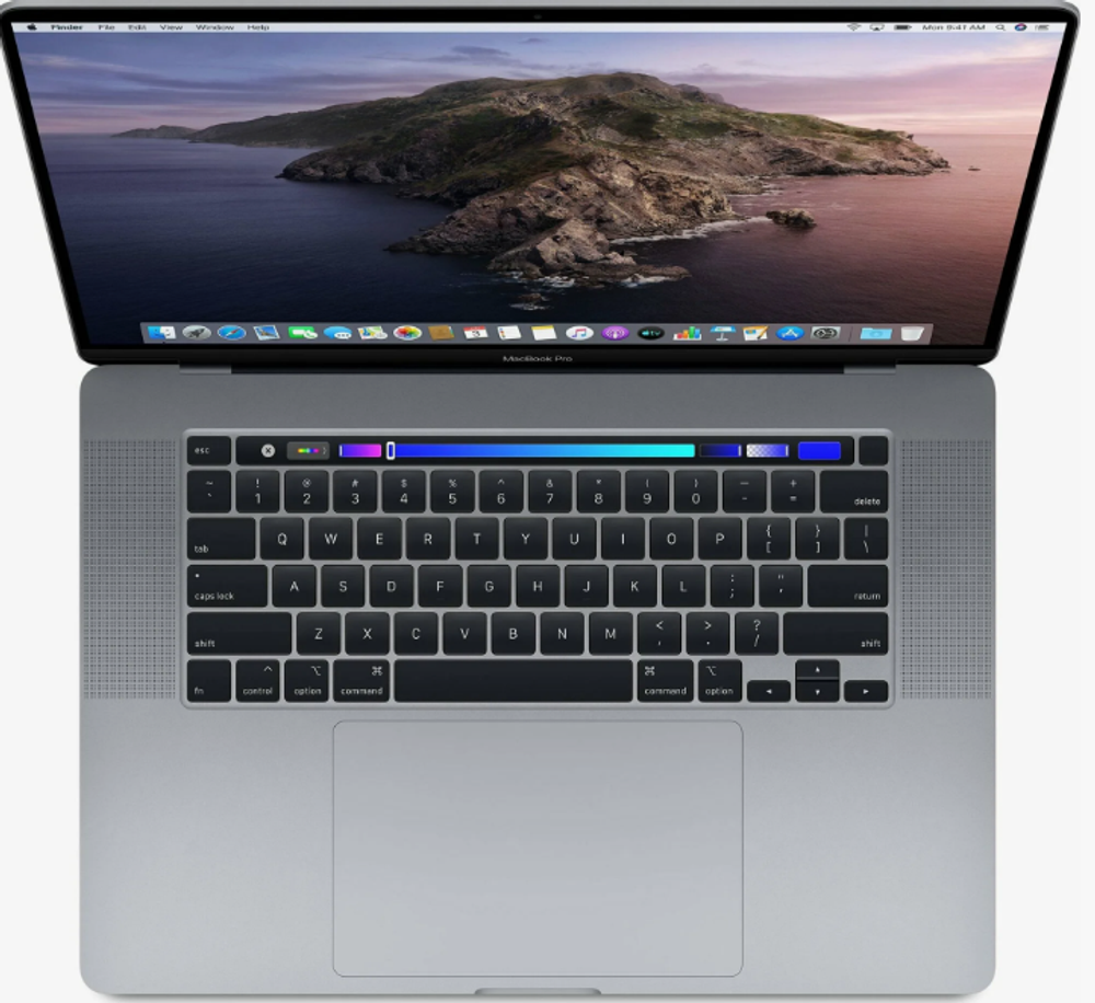 16` Ноутбук Apple MacBook Pro 16 2019 Space Gray (3072x1920, Intel Core i7, RAM 16ГБ, SSD 512ГБ, AMD Radeon Pro 5300M, MacOS)