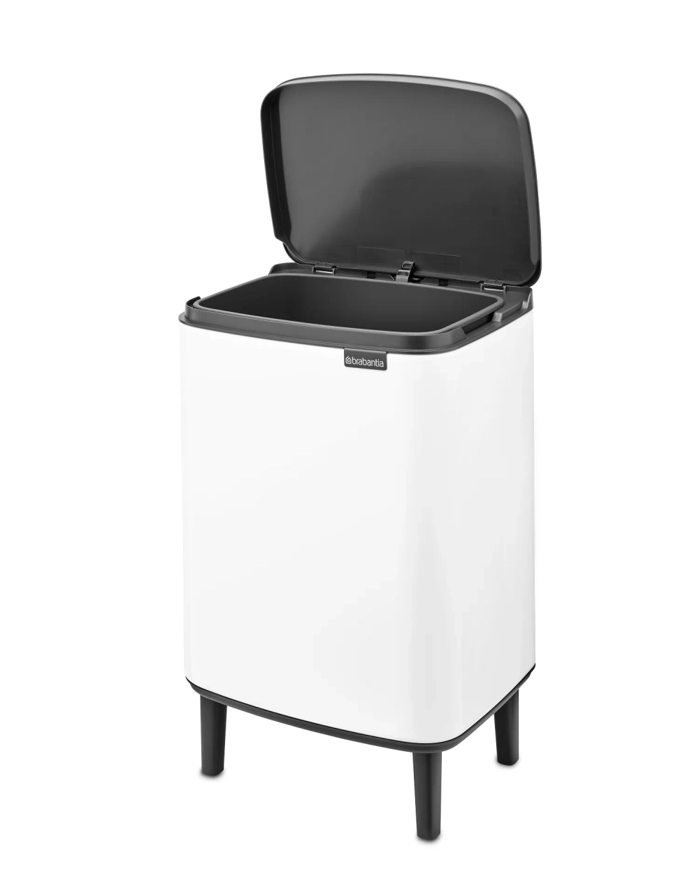 Brabantia Контейнер для мусора Bo Touch Hi 12л белый 227240