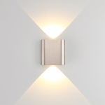 7106/2WL HIGHTECH ODL26 441 светильник светильник матовый никель/металл IP20 LED 2W 3000K 220V MAGNUM