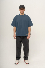 Футболка KUL'TURA OverSize "Basic" Синий