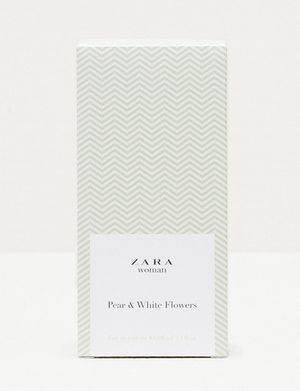 Zara Woman Pear and White Flowers