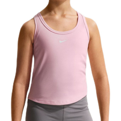 Детская майка Nike Kids Dri-Fit One Fitted Tank - med soft pink/white