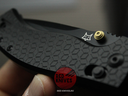 Нож FOX Knives FX-560 ANZU BLACK А+++ - черная рукоять, черный клинок