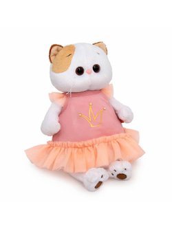 Мягкая игрушка Ли-Ли в платье с короной 24 см