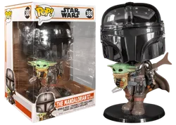 Funko POP! Star Wars. The Mandalorian: Mandalorian with The Child 10