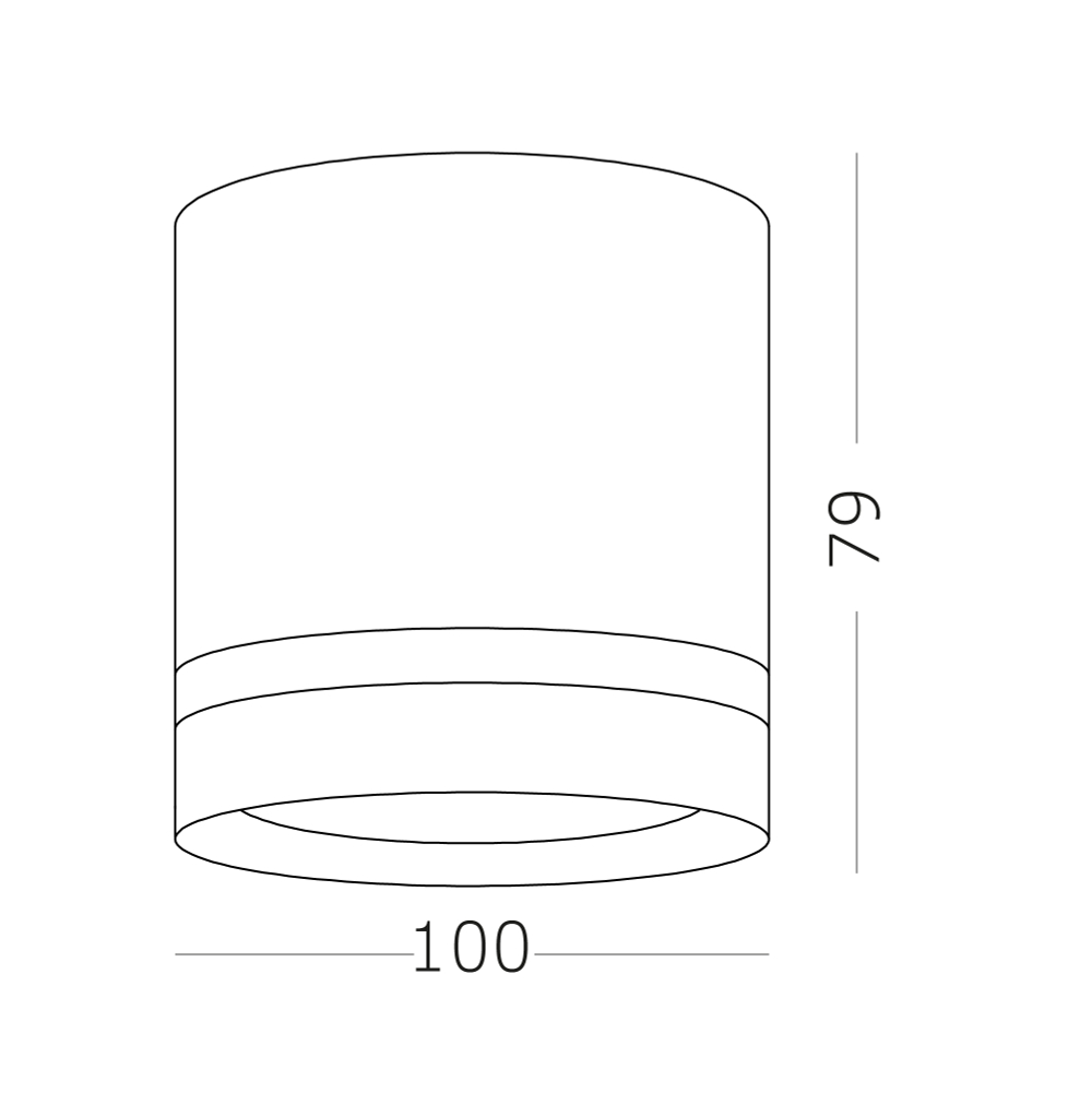 Светильник накладной LED 12W 4000K