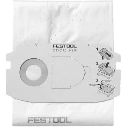 Мешок-пылесборник SELFCLEAN SC FIS-CT MINI/5 FESTOOL 498410