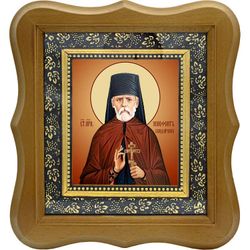 Ксенофонт (Бондаренко) преподобномученик иеромонах. Икона на холсте.