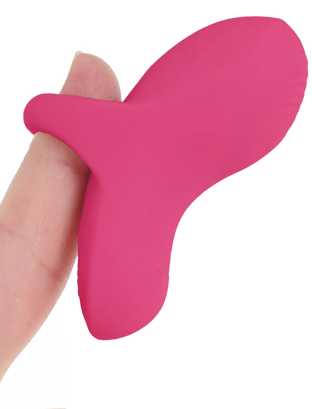 Розовый сенсорный вибростимулятор на палец Fuzu Sensa Fingertip Skin Activated Vibe Vibrator