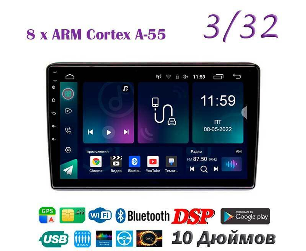 Topway TS18 3+32GB 8 ядер для Honda Vezel 2013-2021