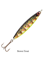 Блесна рыболовная колеблющаяся Blue Fox Moresilda HD 18, 7,5 см, 18 г, 09 Minnow