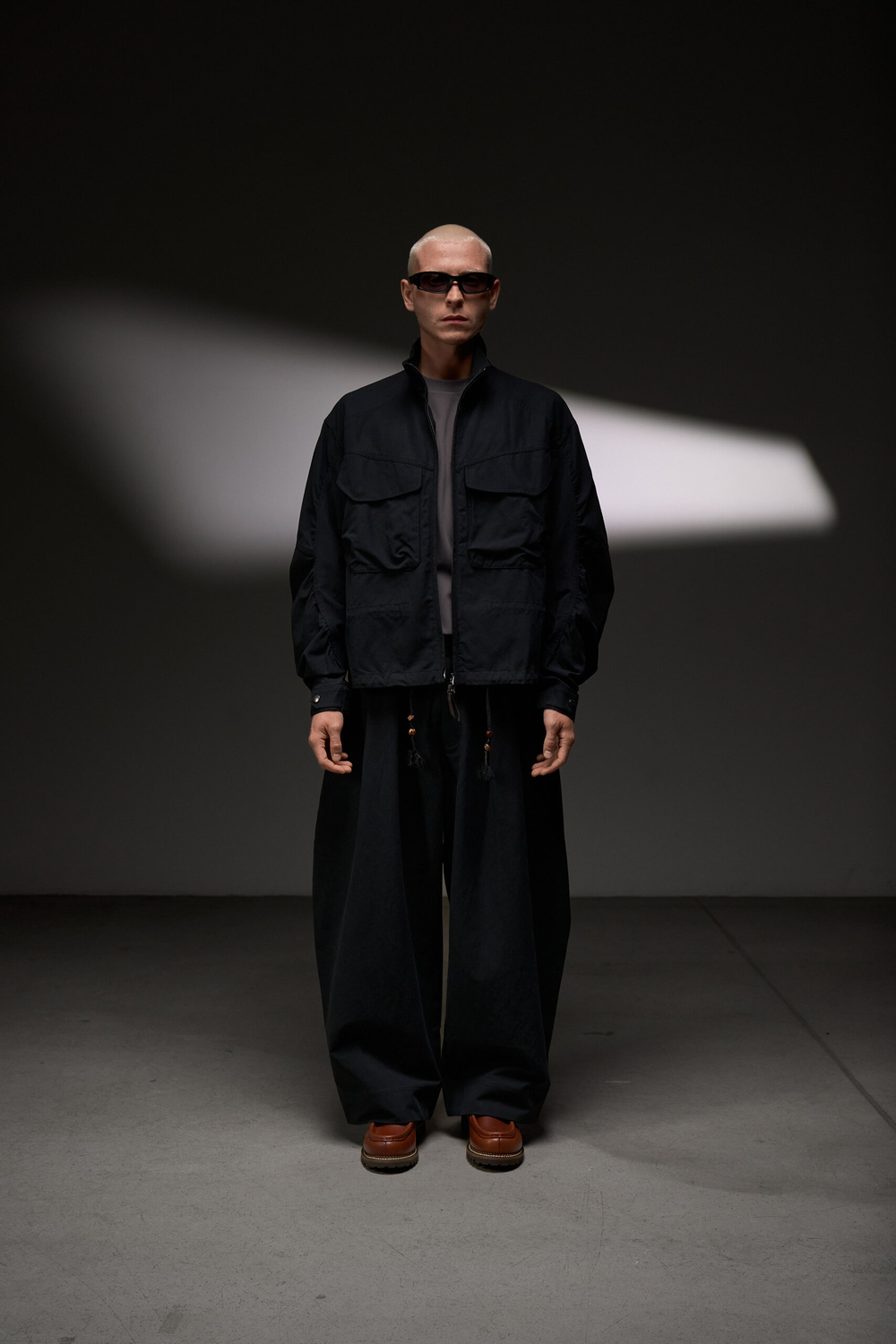Куртка Blue Monte Stand Collar Work Jacket "Black"