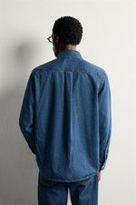 ДЖИНСОВАЯ РУБАШКА REGULAR FIT — ZARA · 4470/351