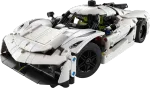 Конструктор LEGO Technic 42184 Гиперкар Koenigsegg Jesko Absolut Белый