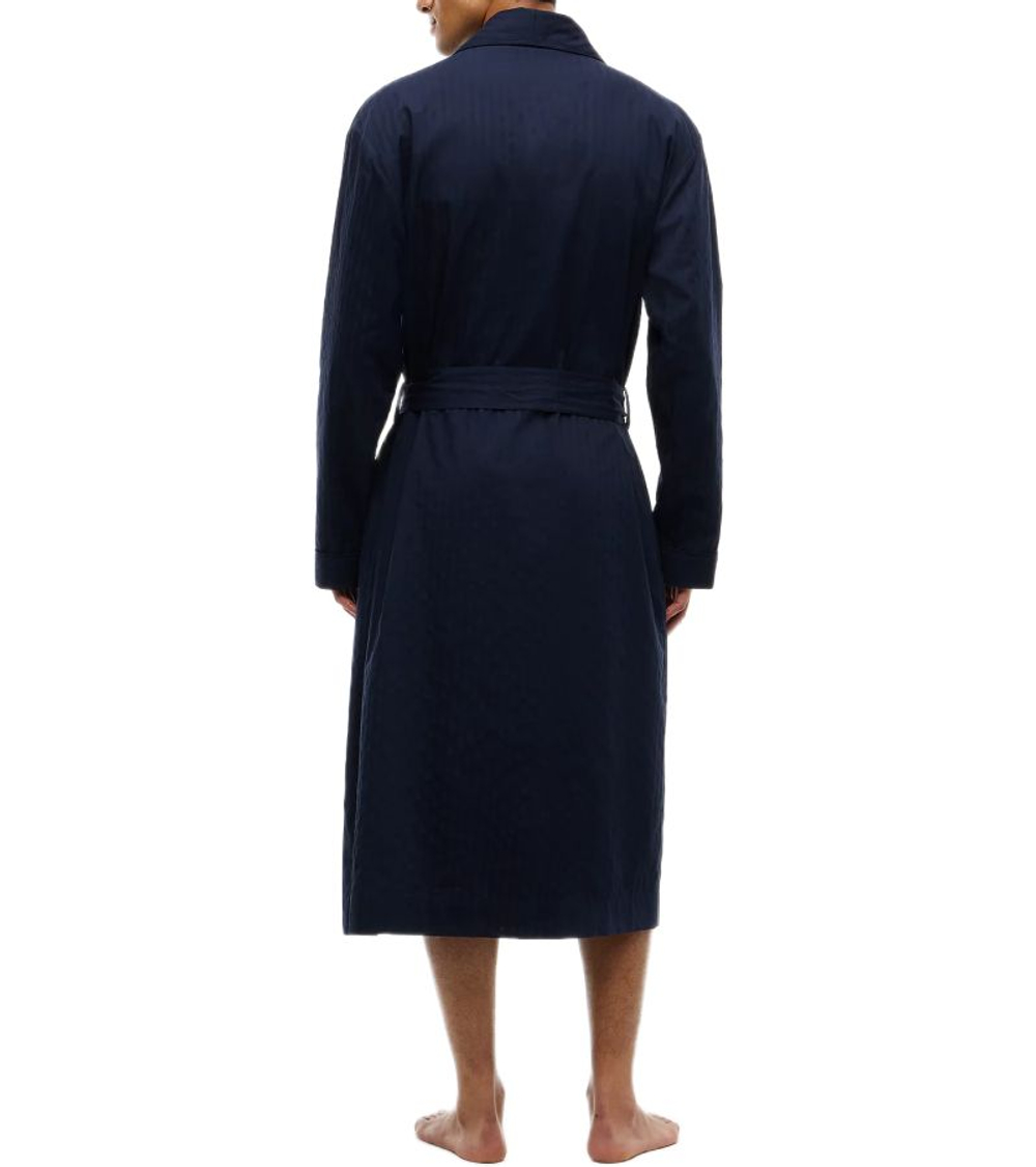 Szlafrok Tommy Hilfiger Woven - navy