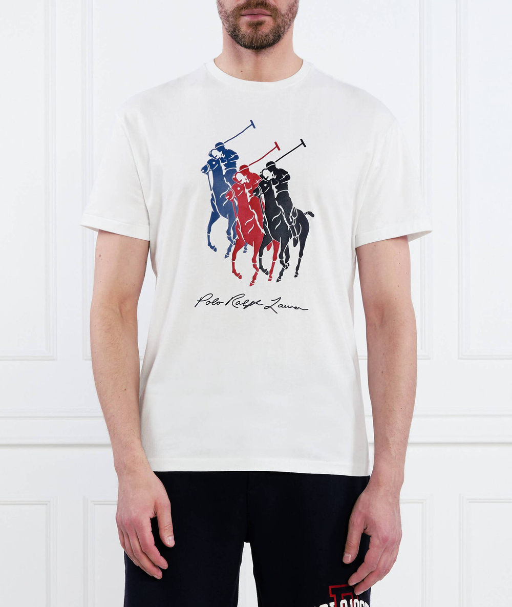 Футболка POLO RALPH LAUREN - белый(710909588)