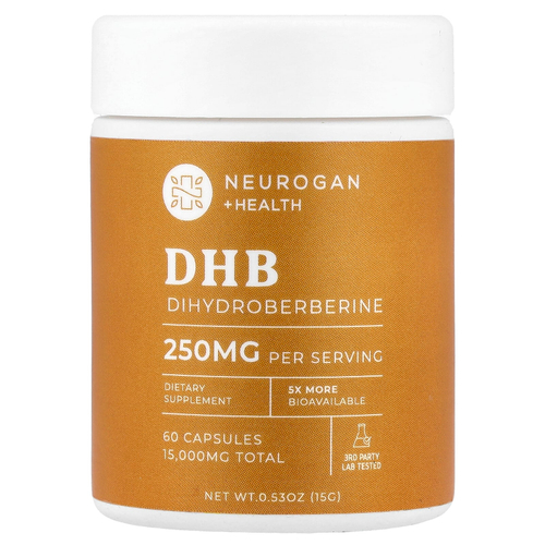 Neurogan Health, DHB, 250 мг, 60 капсул