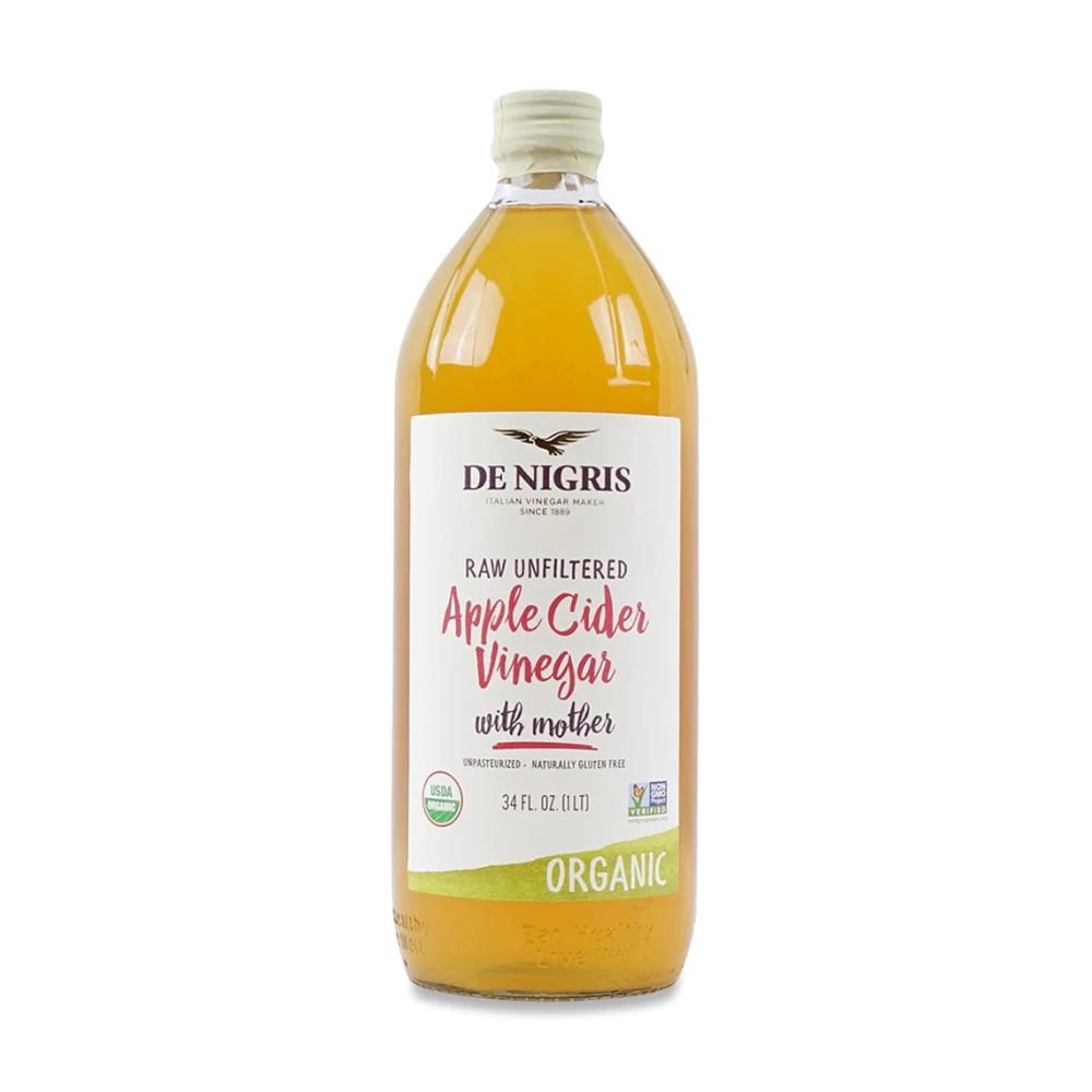 De Nigris, Apple Cider Vinegar Unfiltered 1 L | Filtrlanmagan olma sirkasi, 1 l