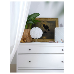 IKEA VINDKAST  (ИКЕА ВИНДКАСТ)  -  Лампа настольная - белый 26 см
