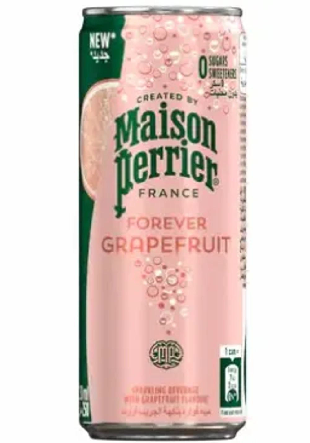 Perrier Maison Forever Grapefruit, in can 0,25 л.