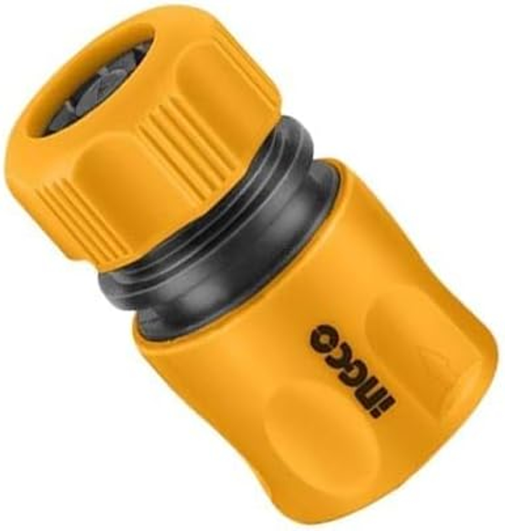 Быстрый соединитель пластикового шланга INGCO HHCS01121 1/2"