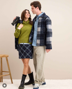 Tweed Юбка в клетку s.Oliver