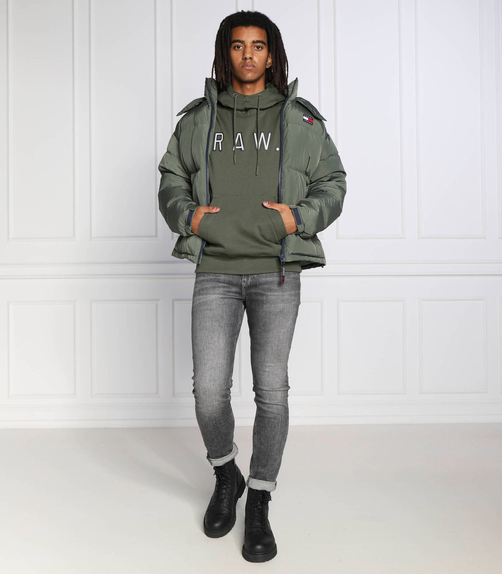 пуховая куртка alaska Tommy Jeans - хаки(DM0DM15445)