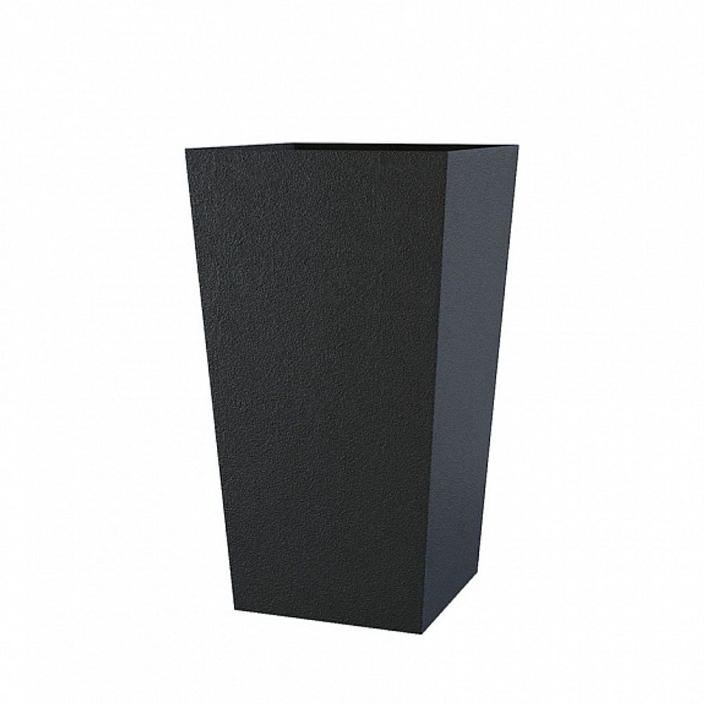 Кашпо CONIC NERO 40x40x70