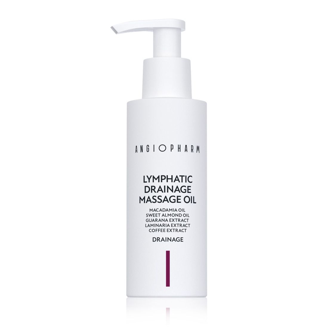 Масло лимфодренажное массажное для лица ANGIOPHARM Lymphatic Drainage Massage Oil 100мл