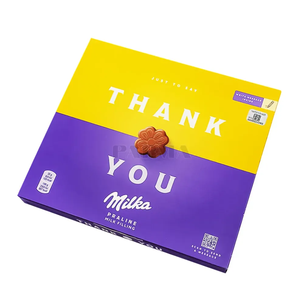 MILKA шок конфеты 110гр THANK YOU (10)