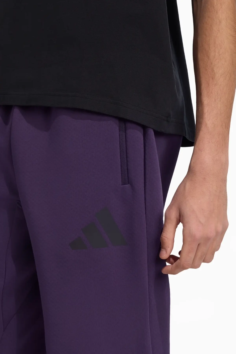 Штаны adidas Z.N.E. - фиолетовый