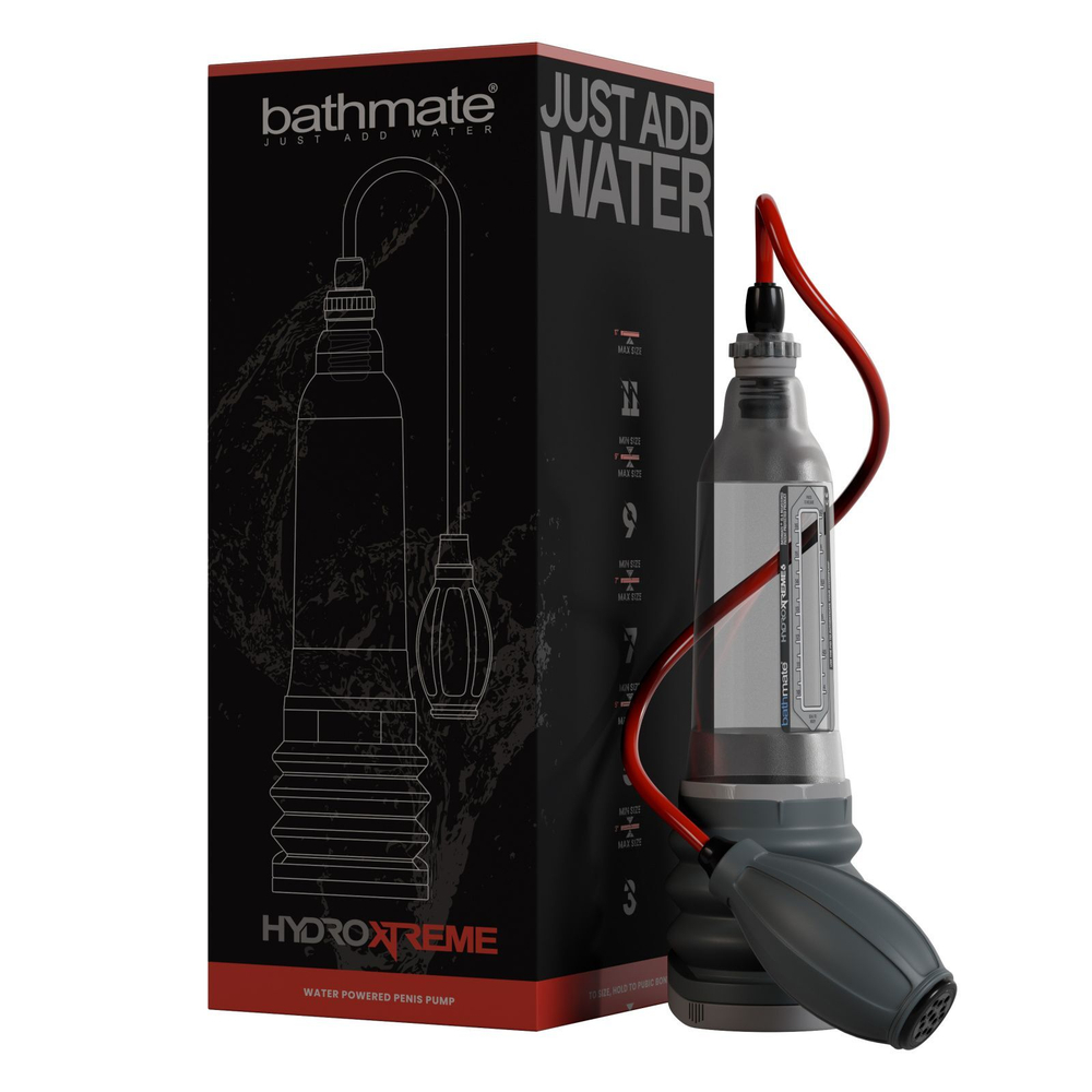Прозрачная гидропомпа Bathmate HydroXTREME6 (Цвет: прозрачный)