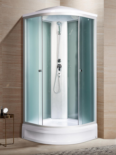 Душевая кабина RIVER NARA LIGHT XL  80/24 MT  80x80x220 10000006221 Универсальная Четверть круга