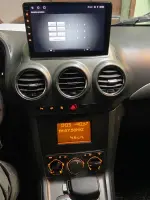 Магнитола для Opel Antara 2006-2015 (перенос БК вниз, серая) - Teyes CC2 PLUS монитор 9" QLED, Android 10, Быстрая, SIM-слот