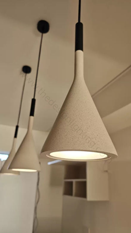 Pendant design lamp Aplomb by Foscarini (White)
