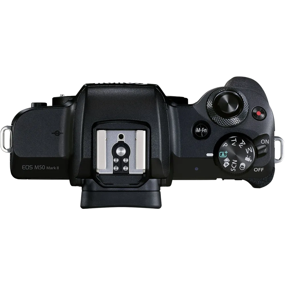 Беззеркальная камера Canon EOS M50 Mark II Vlogger Kit EF-M 15-45mm f/3.5-6.3 IS STM. Черный