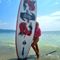 Надувная SUP-доска JS Board Dark Queen RQ335 335х82х15 см полный комплект