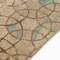 Ковер Light Turquoise 180х270 см, вискоза, шерсть, хлопок