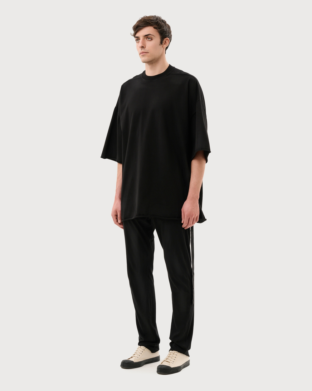 RICK OWENS DRKSHDW ФУТБОЛКА ЧЕРНАЯ LIDO TOMMY