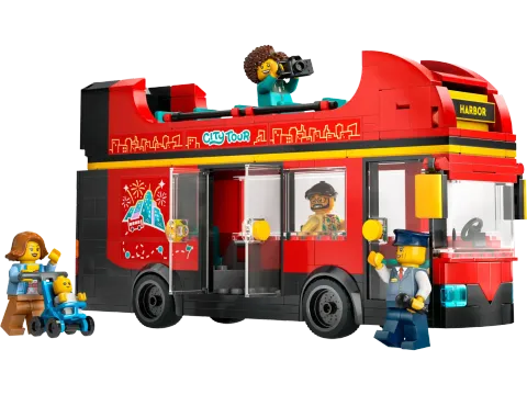 Конструктор LEGO City 60407 Двухэтажный экскурсионный автобус
