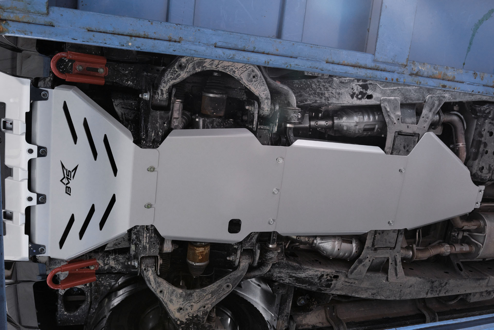 Защита картера двигателя и КПП BMS для Ниссан Патрол Y63 2024-2026 3.5