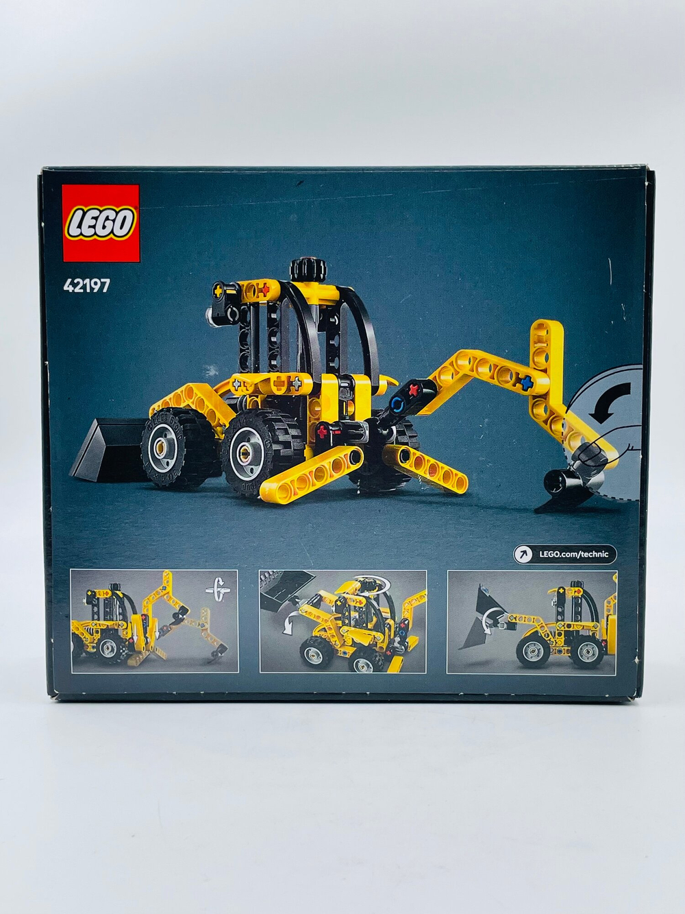 Конструктор LEGO Technic 42197 Трактор-экскаватор,  деталей 104 шт. (Дания)