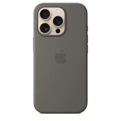 Чехол Silicone Case MagSafe для iPhone 16 Pro Max Серый