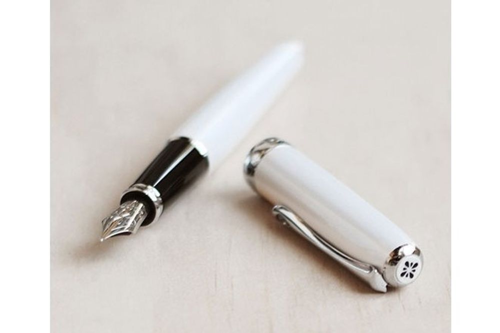 Перьевая ручка Diplomat Excellence pearl white M (D20000365) 2