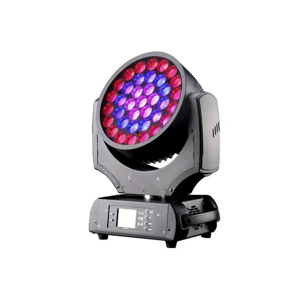 Robin 600+ — вращающаяся голова Wash 37×15 Вт RGBW с зумом 4,5°–45°