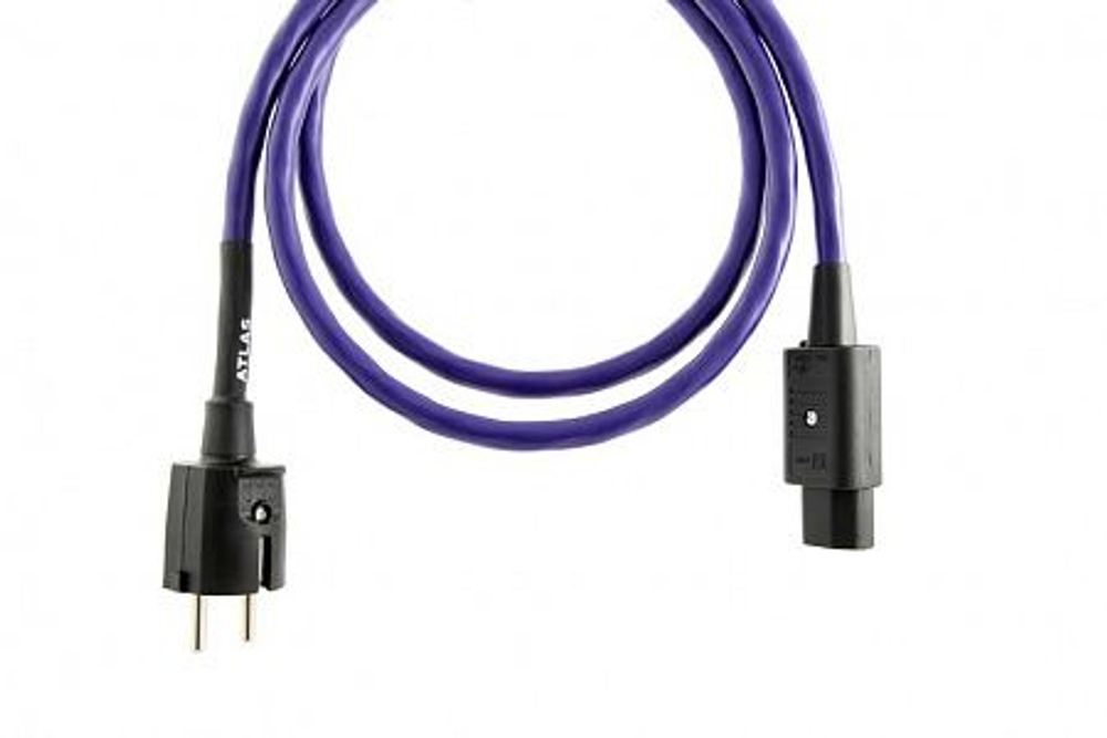 Силовой кабель ATLAS EOS 1.5MM SCHUKO TO IEC 10A (C13) - 1.5M